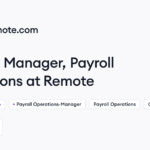 Remote Manager, Payroll Operations Job at Remote | Himalayas