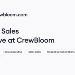 Remote Sales Executive Job at CrewBloom | Himalayas