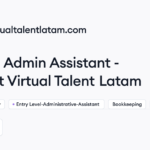 Remote Admin Assistant – AR1111 Job at Virtual Talent Latam | Himalayas