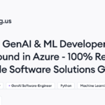 Remote GenAI & ML Developer background in Azure – 100% Remote Job at Simple Software Solutions Group | Himalayas