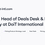 DoiT International hiring Head of Deals Desk & Pricing Strategy • Remote (Work from Home) | Himalayas