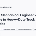 Remote Mechanical Engineer with Expertise in Heavy-Duty Truck Job at Razor Labs | Himalayas