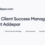 Remote Client Success Manager – Core Job at Addepar | Himalayas