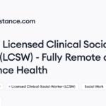 Remote Licensed Clinical Social Worker (LCSW) – Fully Remote Job at LifeStance Health | Himalayas