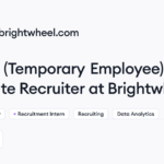 Remote (Temporary Employee) Associate Recruiter Job at Brightwheel | Himalayas