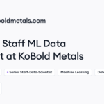 KoBold Metals hiring Staff ML Data Scientist • Remote (Work from Home) | Himalayas