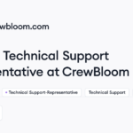 CrewBloom hiring Technical Support Representative • Remote (Work from Home) | Himalayas