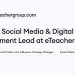 eTeacher Group hiring Social Media & Digital Engagement Lead • Remote (Work from Home) | Himalayas