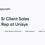 Unisys hiring Sr Client Sales Support Rep • Remote (Work from Home) | Himalayas