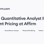 Affirm hiring Quantitative Analyst II, Merchant Pricing • Remote (Work from Home) | Himalayas