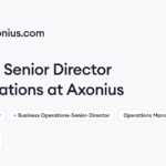 Axonius hiring Senior Director of Operations • Remote (Work from Home) | Himalayas