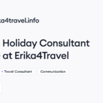 Erika4Travel hiring Holiday Consultant (Virtual) • Remote (Work from Home) | Himalayas