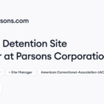 Parsons Corporation hiring Detention Site Director • Remote (Work from Home) | Himalayas