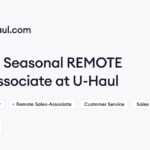 U-Haul hiring Seasonal REMOTE Sales Associate • Remote (Work from Home) | Himalayas