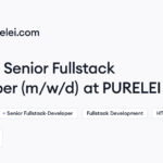 PURELEI hiring Senior Fullstack Developer (m/w/d) • Remote (Work from Home) | Himalayas