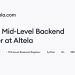 Altela hiring Mid-Level Backend Engineer • Remote (Work from Home) | Himalayas