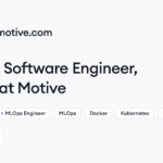 Motive hiring Software Engineer, MLOps • Remote (Work from Home) | Himalayas