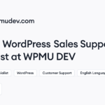 WPMU DEV hiring WordPress Sales Support Specialist • Remote (Work from Home) | Himalayas