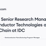 IDC hiring Senior Research Manager, Semiconductor Technologies and Supply Chain • Remote (Work from Home) | Himalayas