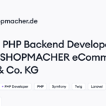 SHOPMACHER eCommerce GmbH & Co. KG hiring PHP Backend Developer (m/w/d) • Remote (Work from Home) | Himalayas