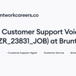 BruntWork hiring Customer Support Voice Agent (ZR_23831_JOB) • Remote (Work from Home) | Himalayas
