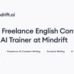 Mindrift hiring Freelance English Content Writer – AI Trainer • Remote (Work from Home) | Himalayas