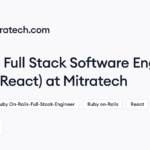Mitratech hiring Full Stack Software Engineer (Ruby / React) • Remote (Work from Home) | Himalayas