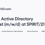 SPIRIT/21 hiring Active Directory Spezialist (m/w/d) • Remote (Work from Home) | Himalayas