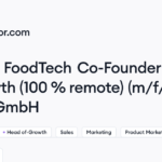 EWOR GmbH hiring FoodTech Co-Founder / Head of Growth (100 % remote) (m/f/d) • Remote (Work from Home) | Himalayas