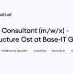 Base-IT GmbH hiring Consultant (m/w/x) – Infrastructure Ost • Remote (Work from Home) | Himalayas