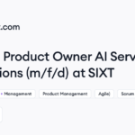 SIXT hiring Product Owner AI Services & Innovations (m/f/d) • Remote (Work from Home) | Himalayas