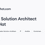 Red Hat hiring Solution Architect • Remote (Work from Home) | Himalayas