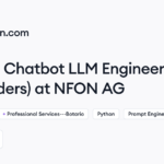 NFON AG hiring Chatbot LLM Engineer (all genders) • Remote (Work from Home) | Himalayas