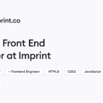 Imprint hiring Front End Engineer • Remote (Work from Home) | Himalayas