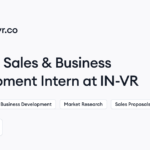IN-VR hiring Sales & Business Development Intern • Remote (Work from Home) | Himalayas