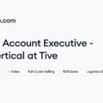 Tive hiring Account Executive – Food Vertical • Remote (Work from Home) | Himalayas