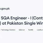 Pakistan Single Window hiring SQA Engineer – I (Contractual – Remote) • Remote (Work from Home) | Himalayas