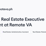 Remote VA hiring Real Estate Executive Assistant • Remote (Work from Home) | Himalayas